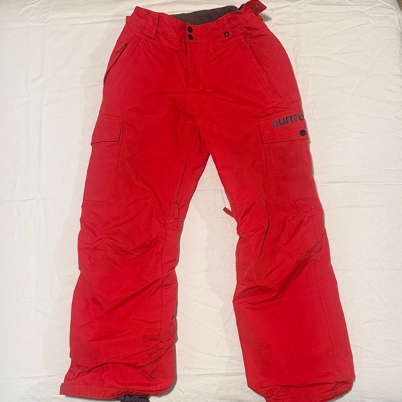 Burton Other - Burton Kids Bright Red Snow Pants